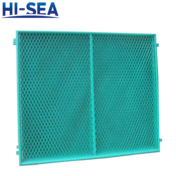 Painting Expanded Metal Mesh